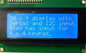 BV4618 4x20 LCD